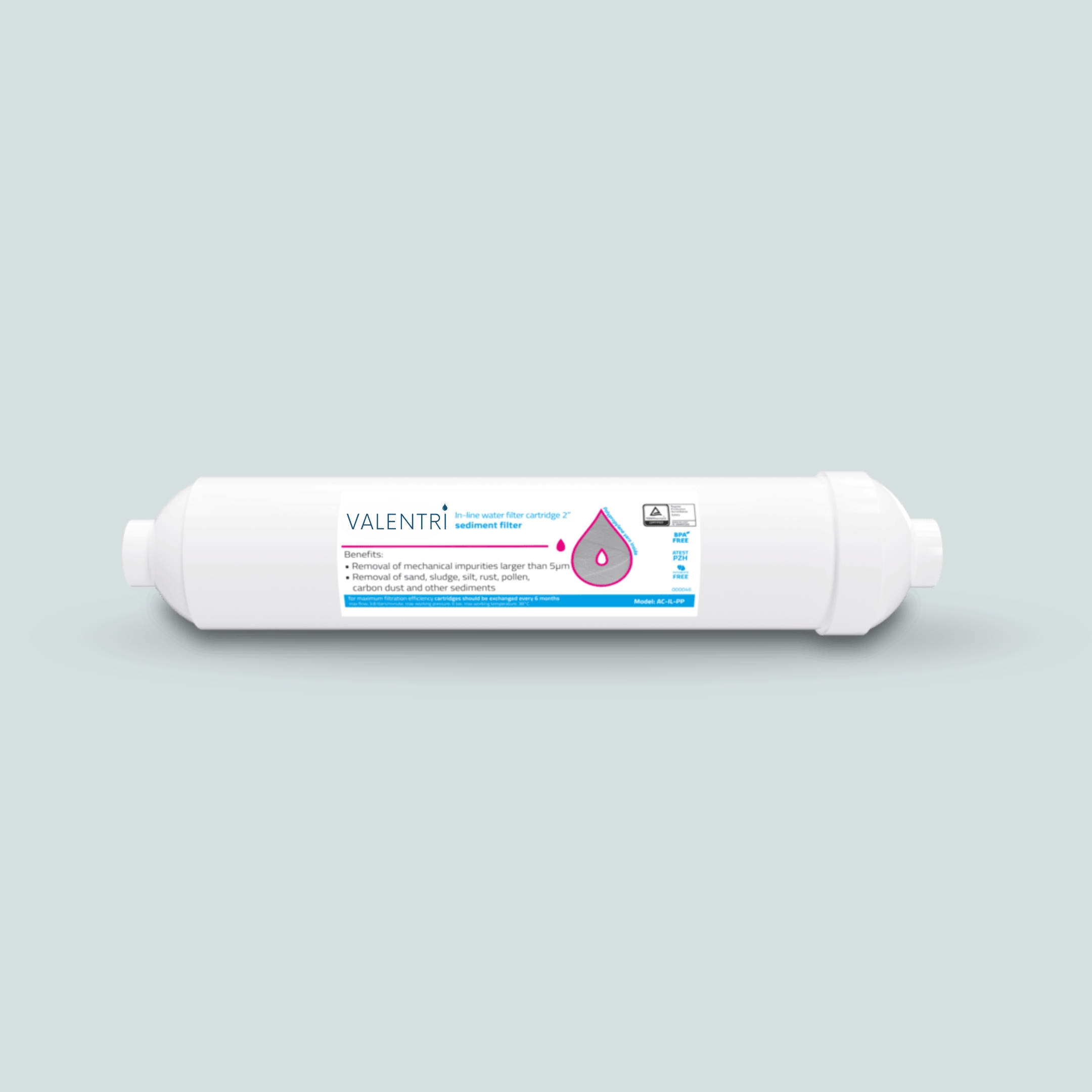 Cartucho de Sedimentos QC