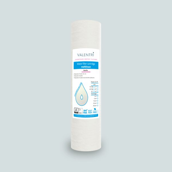 Cartucho de sedimento Meltblown